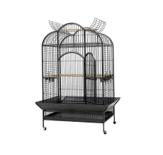 Dayang Bird Cage (A24) - 131.5 x 102 x 185cm[Dimension - 131.5 x 102 x 185cm]-Black