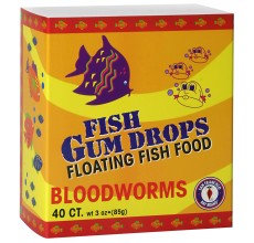 San Fransisco Bay Brand Bloodworms Frozen GMDRP 40 Ct 85g Frozen Fish Food