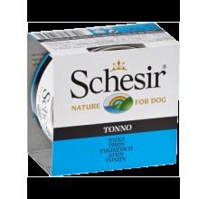 Schesir Dog Tuna wet food 150g