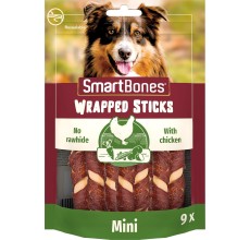 SmartBones Chicken Wrapped Mini Sticks 9 Pk