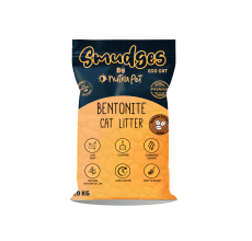 Smudges Eco cat Bentonite Clumping Cat Litter 20 Kgs- Coffee Scented