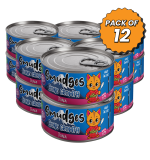Smudges Kitten Tuna Minced in Soft Jelly 60g Pack of 12