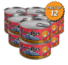 Smudges Adult Cat Tuna with Crabsticks in Gravy 80g Pack of 12