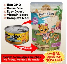 Aloha Smudges Chicken Adult Cat wet food in Gravy 85g Pouch