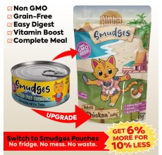 Aloha Smudges Chicken Adult Cat wet food in Jelly 85g Pouch