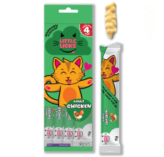 Smudges Little Licks Chicken Creamy Bisque Treats for Adult Cat 4 x 15g