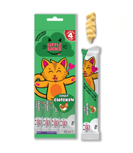 Smudges Little Licks Chicken Creamy Bisque Treats for Adult Cat 4 x 15g