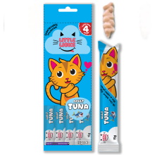 Smudges Little Licks Tuna Creamy Bisque Treats for Adult Cat 4 x 15g