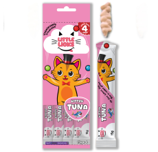 Smudges Little Licks Tuna Creamy Bisque Treats for Kitten Cat 4 x 15g