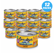 Smudges Adult Cat Chicken Flakes in Gravy 80g Pack of 12