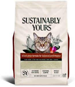 Sustainably Yours Natural Cat Litter - 13lb /6 Kgs