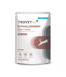 Trovet Plus Cat Pouch Kitten Hypoallaergrnic Turkey 85g