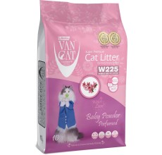 Van Cat White Bentonite Clumping Cat Litter Baby Powder 10Kg Cat Litter