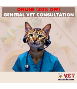 Vet Clinic GENERAL Vet Consultation ( Online )