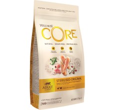 Wellness Core Hypoallergenic Dry Food with Chicken & Turkey for Sterilized Adult Cats 1.75kg