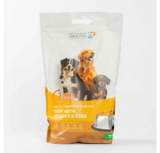 Zabeel Pets - Beef with Veggies & Eggs | 840g (60g × 14 Pouches)
