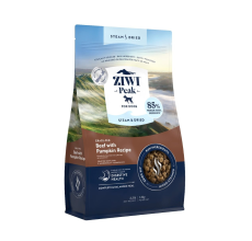 ZiwiPeak Steam & Dried Grass-Fed Beef with Pumpkin Recipe Dry Dog Food 1.5KG