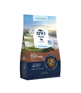 ZIWI Peak Steam & Dried Grass-Fed Beef with Pumpkin Recipe Dry Dog Food 1.5KG