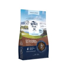 ZiwiPeak Steam & Dried Grass-Fed Beef with Southern Blue Whiting Recipe Dry Cat Food 2.2KG