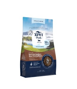 ZIWI Peak Steam & Dried Grass-Fed Beef with Southern Blue Whiting Recipe Dry Cat Food 2.2KG