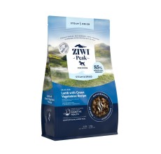 ZiwiPeak Steam & Dried Grass-Fed Lamb with Green Vegetables Recipe Dry Dog Food 1.5KG