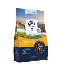 ZIWI Peak Steam & Dried Cage-Free Chicken with Orchard Fruits Recipe Dry Dog Food 3.2KG