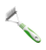 Andis Dematting Rake - White / Lime Green