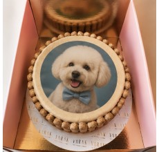 Pet Corner X Varak Collection : Dog cake With Picture