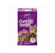 Gnawlers Salmon Flavour Crunchy & Tender Cat Treats 65g