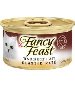 Purina Fancy Feast Cat Wet Food Classic Tender Beef 85g