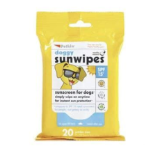 Petkin Doggy Sun Wipes 20ct