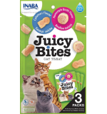 INABA Juicy Bites Homestyle Broth & Calamari Flavor 33.9g / 3 pouches per pack