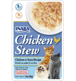 INABA chicken & tuna recipe 40g /per Pc