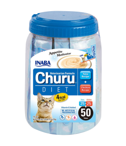 Inaba Churu Diet 14g - ( Sold Per Jar) 50- Pcs Cat Food Treats