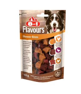 8in1 Flavours Skewers Bites 100mg 32 XL