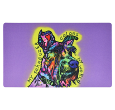 Drymate Mats for Dogs My Schnauzer 12 X 20 Inch - 30 Cms X 50 Cms