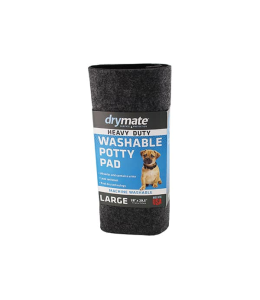 Drymate Washable Potty Mats for Dogs HEAVY DUTY CHARCOAL 28 x 29.5inch - 71 Cms X 75 Cms