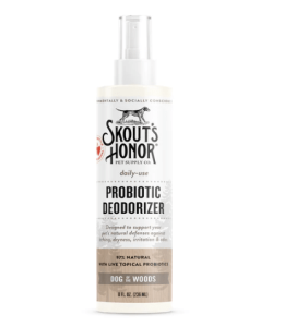 Skouts Honor Probiotic Daily Use Deodorizer Dog of the Woods Grooming 30ML