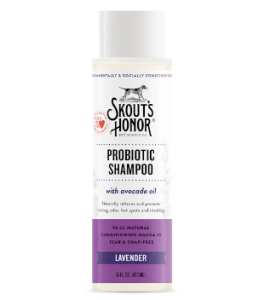 Skouts Honor Probiotic Shampoo Lavender Grooming 475ML
