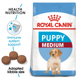 Royal Canine Size Health Nutrition Medium Puppy 4 KG
