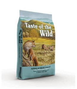 Taste of the Wild Appalachian Valley small breed Canine Recipe with Venison & Garbanzo Beans 2.27kg