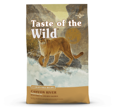Taste Of the Wild Canyon River Feline Recipe with Trout & Smoked Salmon 6.6kg (CAT)