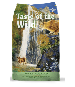 Taste of the Wild Rocky Mountain Feline Recipe with Roasted Venison & Smoked Salmon 2.27kg (CAT)