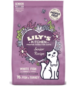 Lily's Kitchen Senior Recipe White Fish w/ Turkey & Trout (800g)