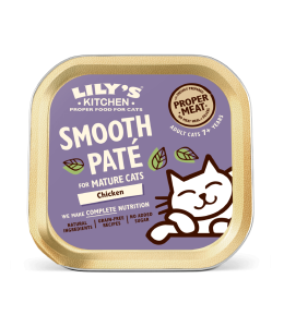 Lily's Kitchen Chicken Paté for Mature Cats Wet Food (85g)