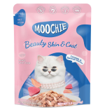 Moochie Cat Food Mince with Tuna - Beauty Skin & Coat Pouch 70g