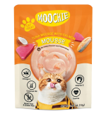 Moochie Cat Food Tuna Mousse with Salmon Pouch 70g