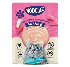 Moochie Cat Food Tuna Mousse with Goat Milk Pouch 70g