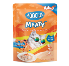 Moochie Cat Food Tuna with Salmon and Jelly 70g
