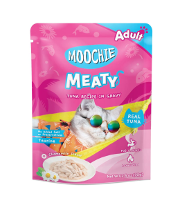 Moochie Cat Food Tuna Recipe In Gravy Pouch 70g